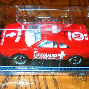 RIGHTEOUS RACERS Red Ferrari &quot;My Lifeguard Walks on Water&quot; Mint in Box