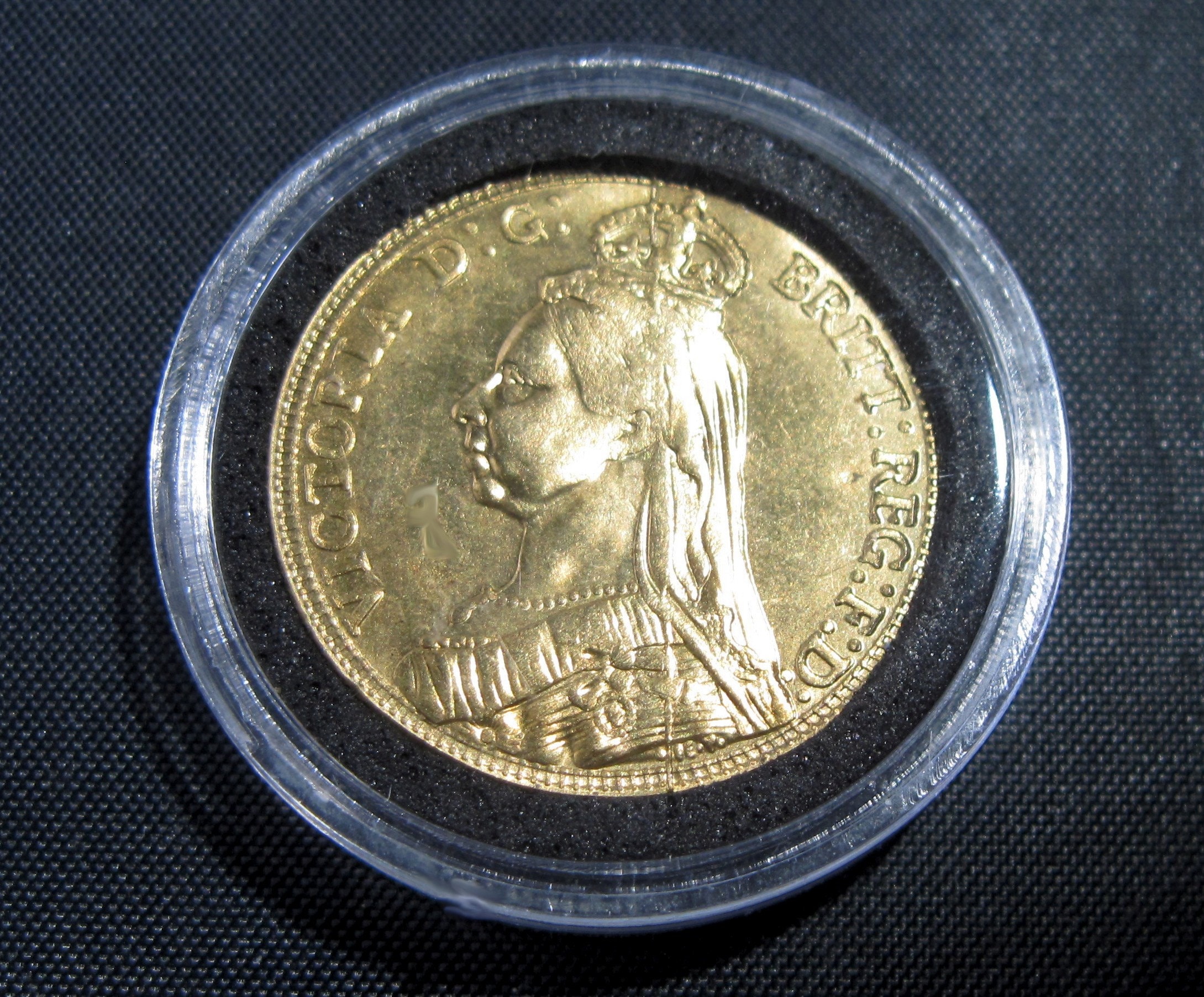 【coins victoria】 British 22mm Sovereign 1888 Jubilee Queen Victoria Gold Plated