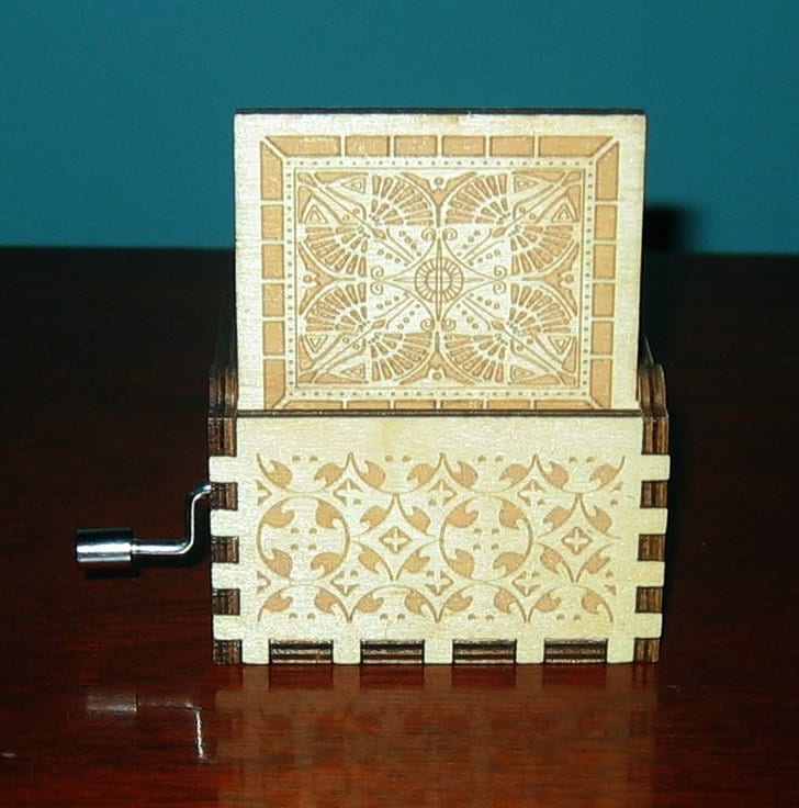 ミニタイタニック手回しオルゴール「マイ・ハート・ウィル・ゴー