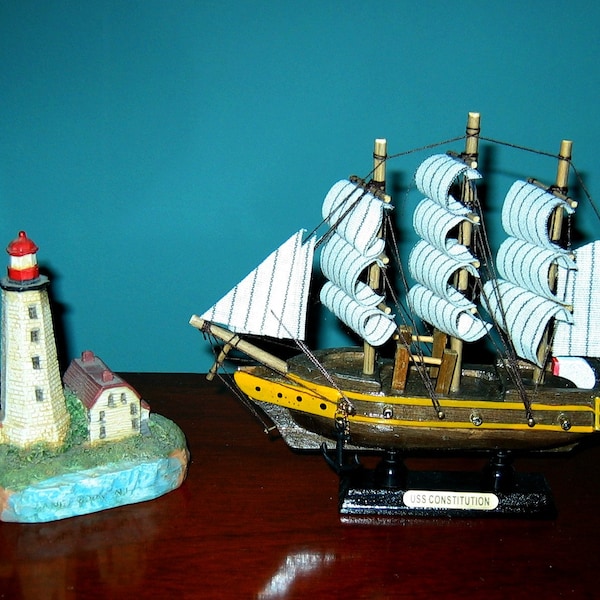 Assembled Ship Model Etsy