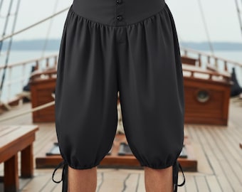 Mittelalterliche Piratenhose, Piratenhose, Kostümhose für Renaissance und Mittelalter Cosplay und LARP Kleidung