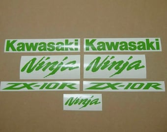 DWS Sticker Set Suitable for Kawasaki ZX-6RR 636 - 2-colored - Etsy