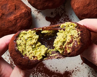 Dubai Kunafa Mochi Chocolate Recipe | Pistachio Chocolate Fusion (PDF Download)