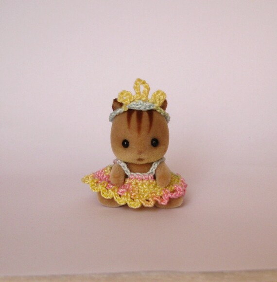 Calico Critters Crochet Clothes for 