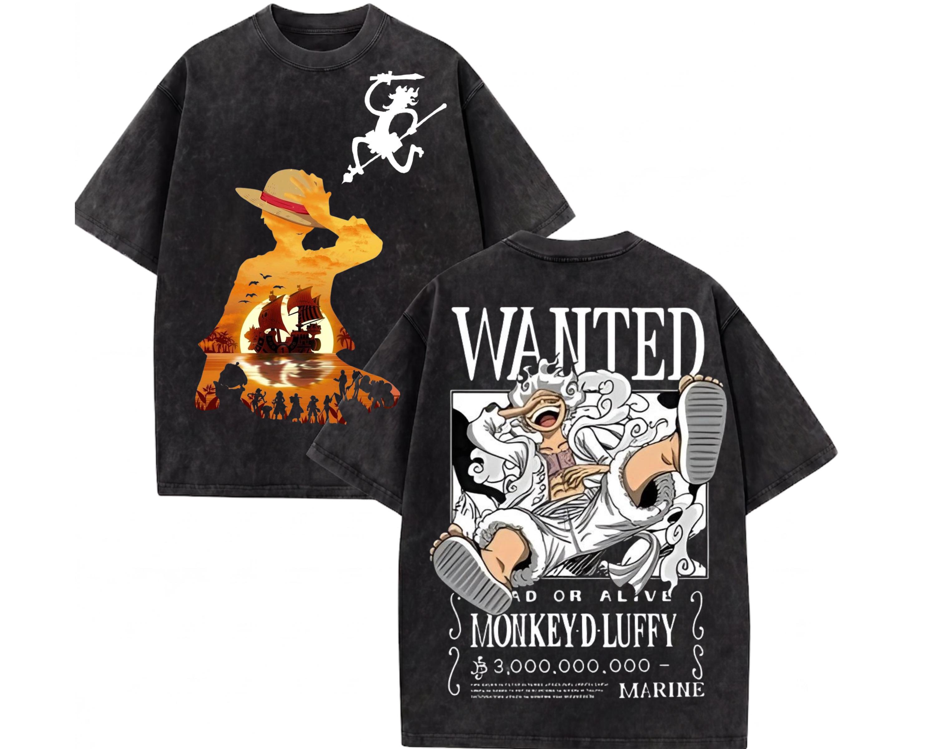 One piece wanted shirt - Etsy 日本
