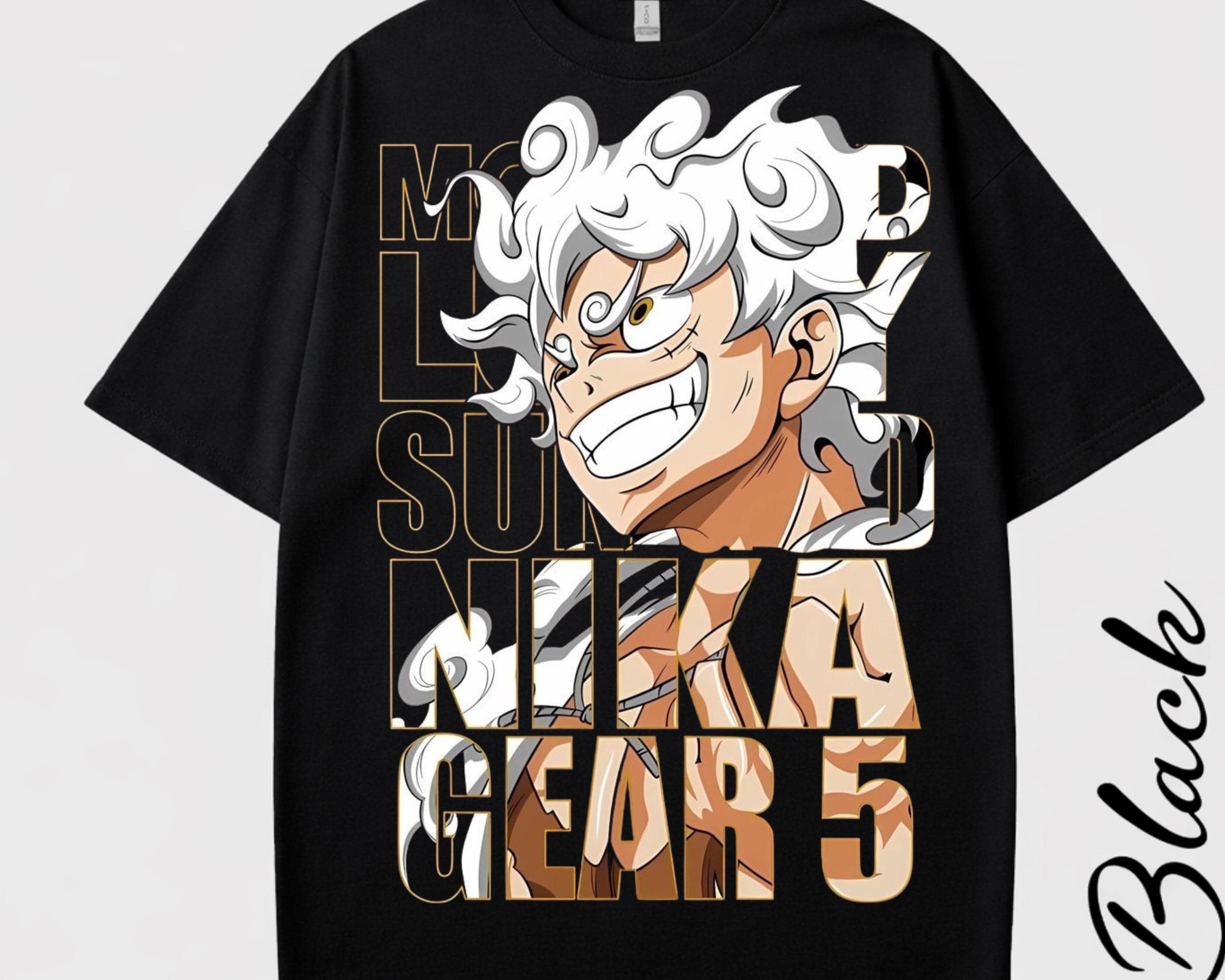 One Piece Luffy Gear 5 T Shirt - Etsy