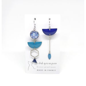 Boucles d'Oreilles Tendances dépareillées et assymétriques