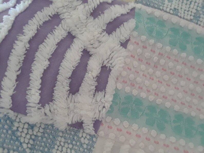 Baby Carrier Quilt Blankie Doll Blanket Chenille With Pillow Etsy