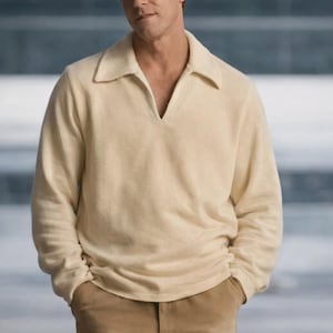 F1 The Movie Brad Pitt White Sweatshirt