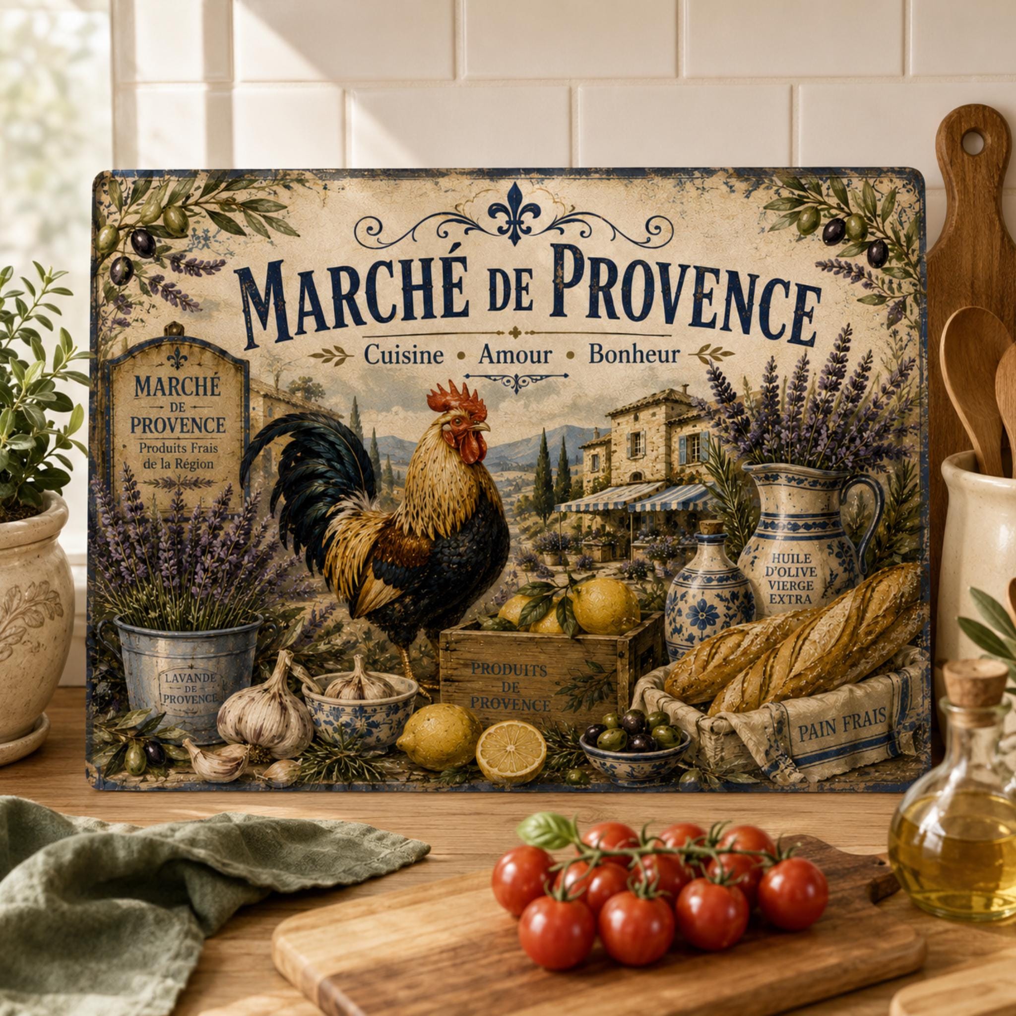 French Cutting Board - Etsy
