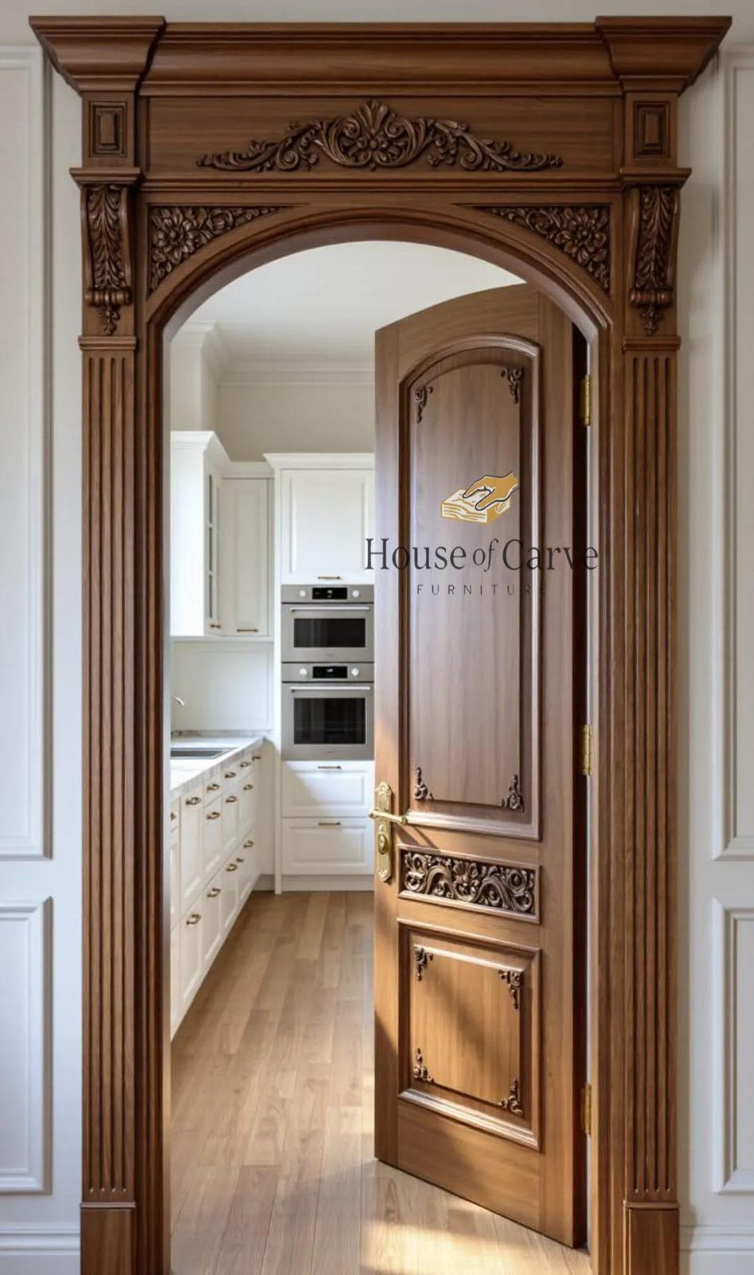 Puertas De Arco De Madera