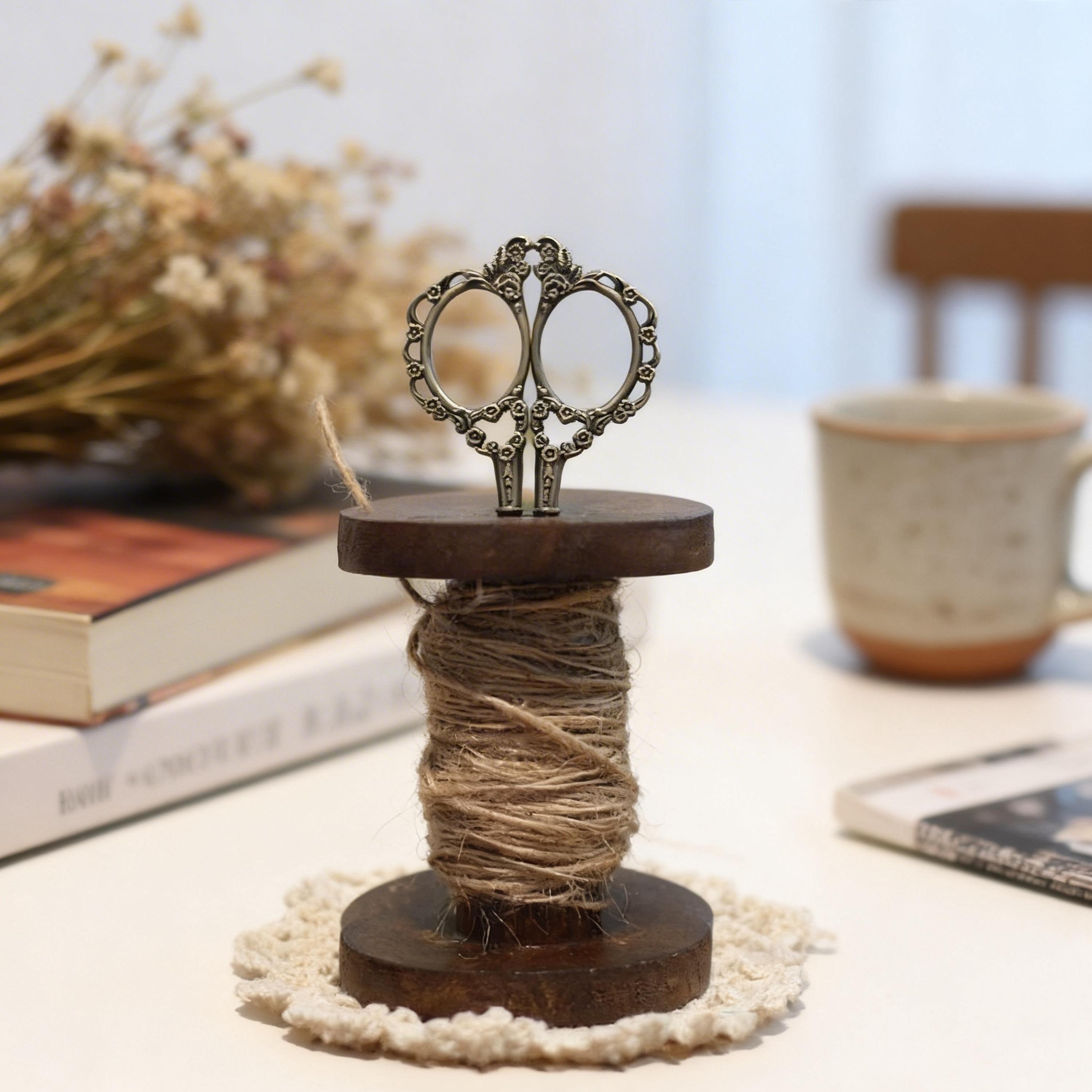 ②アンティーク糸巻きタワー アンティーク糸巻き - Etsy 日本