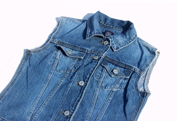 Gap best sale denim vest
