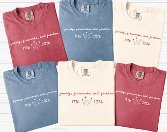 250th Anniversary Shirt, Family Fireworks and Freedom Tee, 4th of July Family Matching Gift, Cousin Crew USA Shirt, Patriotic Crewneck