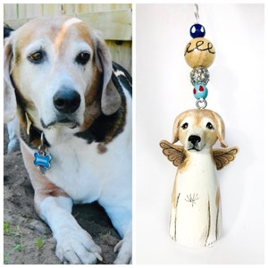 Custom Pet Portraits Custom Dog Figurine Pet Memorial Pet Loss Gift Dog Portrait Pet Figurine Dog Cake Topper Dog Lover gift image 4