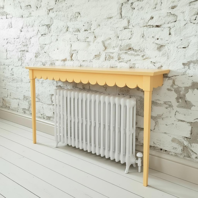 Scalloped Console Tables and Radiator Covers - Handmade in Bespoke ...