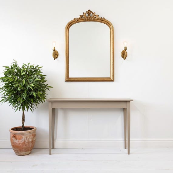 Traditional console tables - Four legs - Bespoke sizes - Supplied unpainted