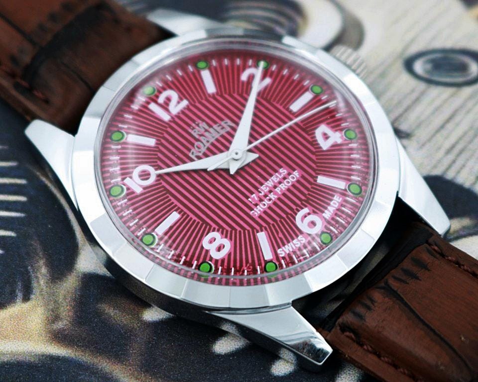 Roamer swiss watch - Etsy 日本