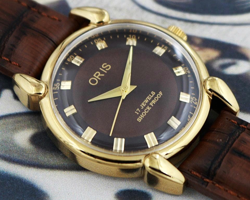 ORIS 17 JEWELS 腕時計 ゴールド Oris 17 jewels - Etsy 日本