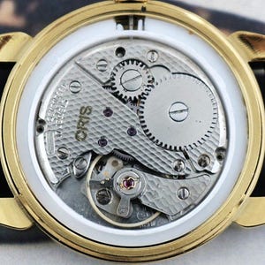 Vintage Oris Men’s Watch | Swiss Made | Hand-Winding | Blue Dial | Teardrop Lugs | 17 Jewels | 210-05 image 9