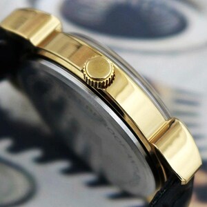 Vintage Oris Men’s Watch | Swiss Made | Hand-Winding | Blue Dial | Teardrop Lugs | 17 Jewels | 210-05 image 5