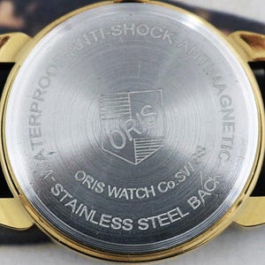 Vintage Oris Men’s Watch | Swiss Made | Hand-Winding | Blue Dial | Teardrop Lugs | 17 Jewels | 210-05 image 8