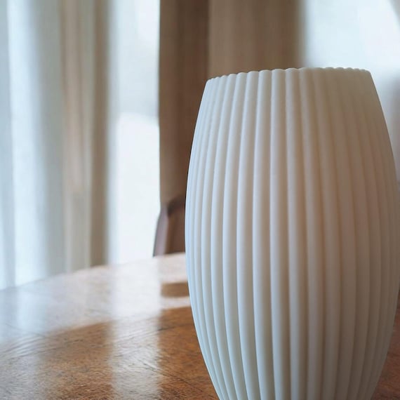 Modern Sculptural Vase | Minimalist Nordic Home Decor