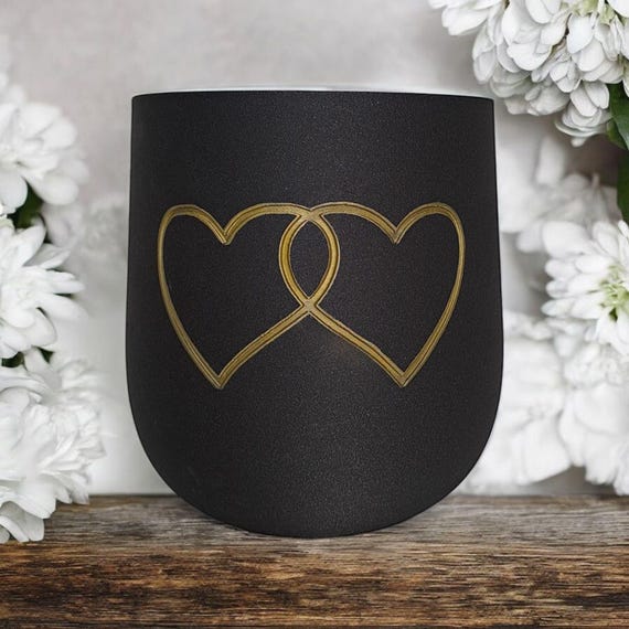 Two Hearts Planter | Romantic Indoor Plant Pot | Succulent & Flower Decor | Gift for Loved Ones