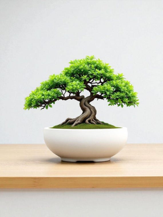 Minimalist Bonsai Pot | Stylish Planter for Indoor Bonsai Trees | Modern Home Decor
