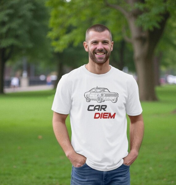 Car Diem T-shirt – Drive Into Adventure