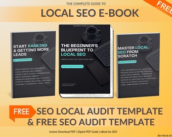 Local SEO Ebook for Small Business | Digital Marketing Guide (Digital Download)