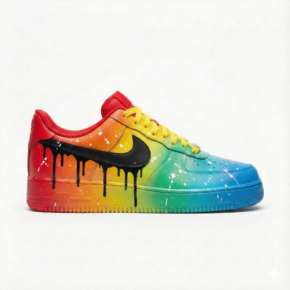 Nike Personalizzate Scarpe Nike Alte Colorate Colorate Nuove Scarpe Nike Air Force Nike Uomo Scarpe Nike Air Nuove  Version Scarpe Air Nuove