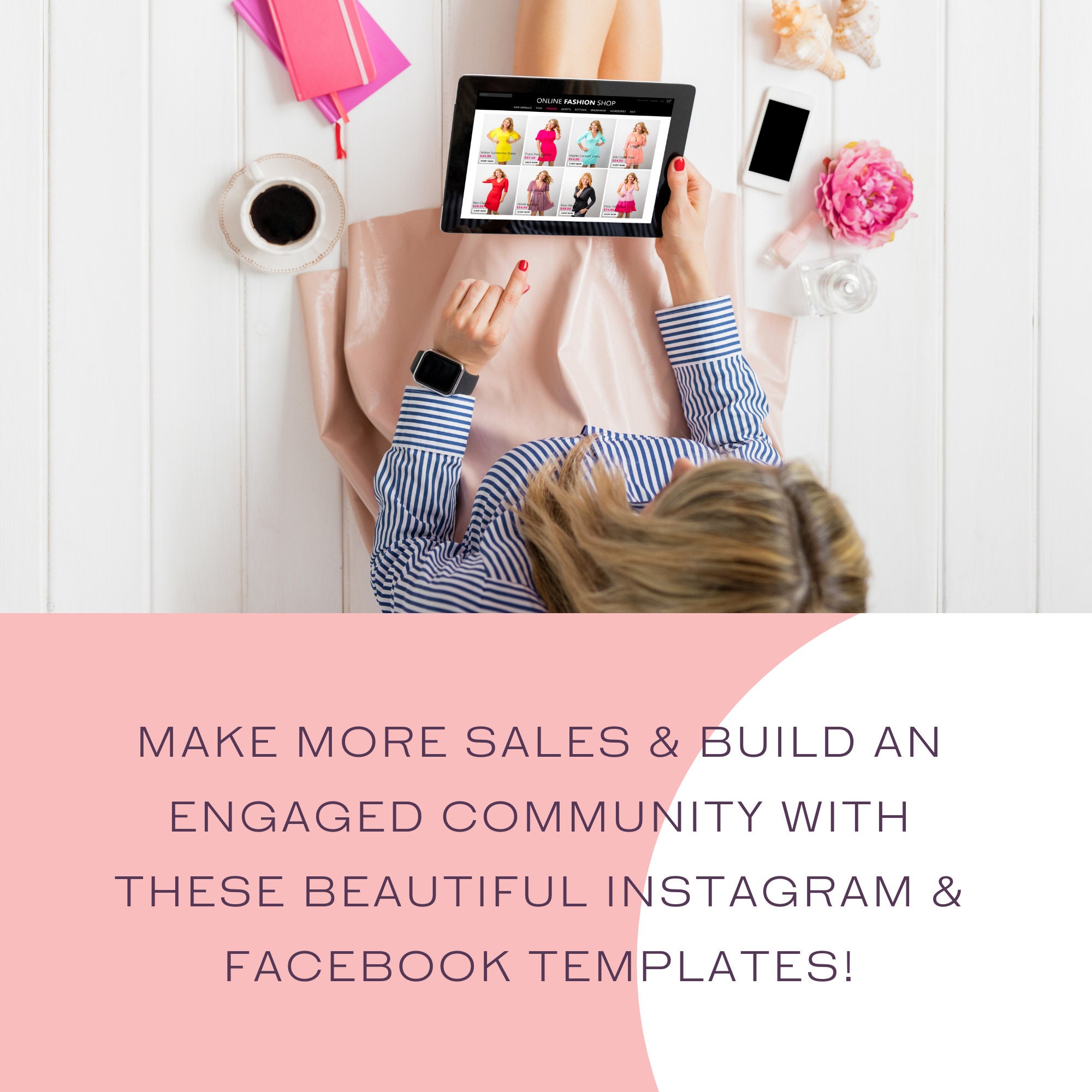 Sweet & Simple Instagram Post Templates | Creative Social Media ...