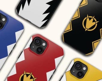 Dino Thunders Power Rangers Morphin Tough Phone Case Cover For Iphone And Samsung Galaxy