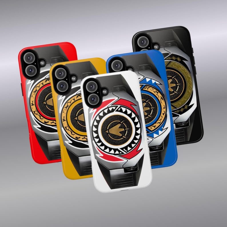 Casing Phone Power Rangers Dino Thunders Power Rangers Mode Morphin Tough Phone Case for iPhone ...