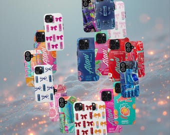 Alani Energy Drink Workout Coquette Bow Tough Phone Case Cover Iphone And Samsung Galaxy