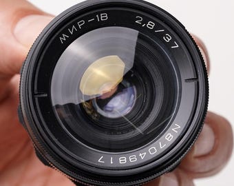 Obiettivo MIR-1B 37 mm f2.8 per attacco M42 - Copia Carl Zeiss Flektogon URSS