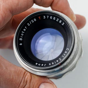 Carl Zeiss Jena Biotar 58mm F2 - Etsy