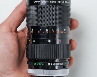 Canon FD 35-70mm f/2.8-3.5 S.S.C. Lens