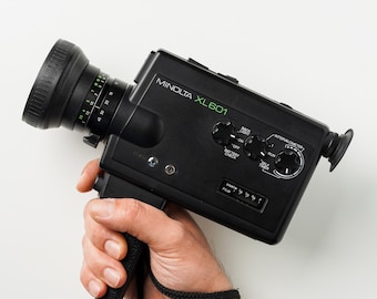 Minolta XL601 Super 8-camera: getest, werkend!