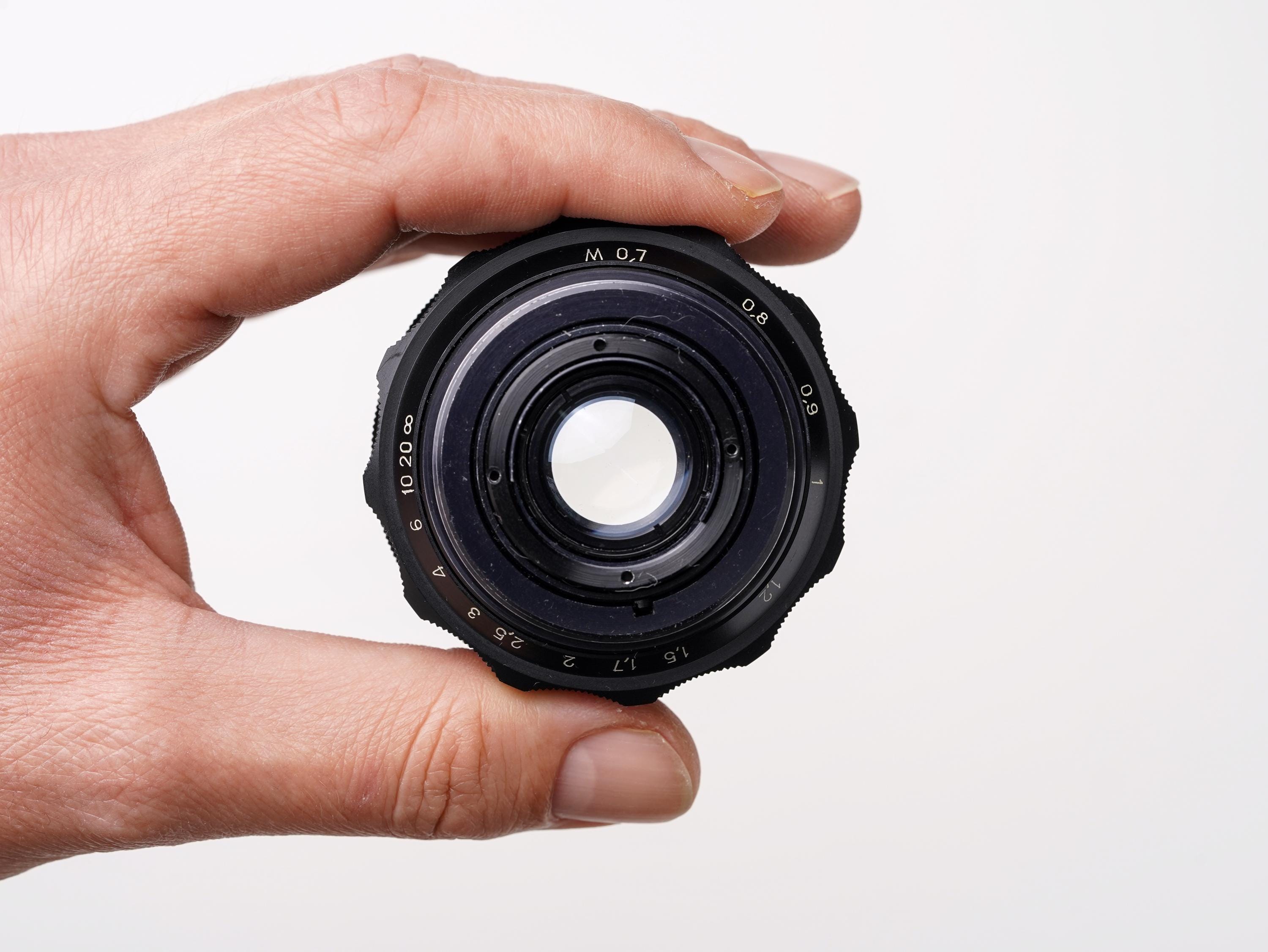 単焦点レンズ МИР-1В 37mm F2.8 M42 MIR-1B 37mm F2.8 Lens for M42 Mount - Carl Zeiss Flektogon USSR