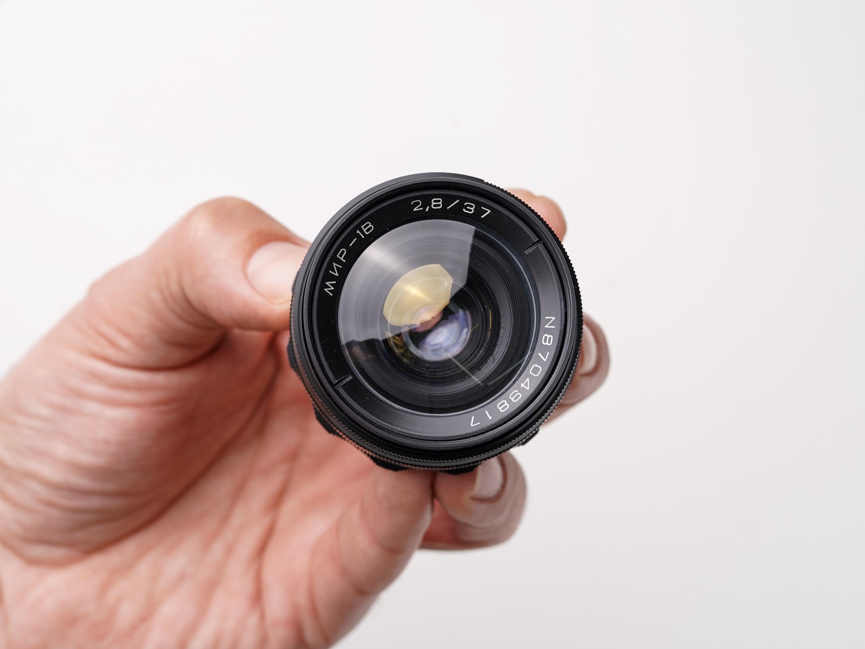 MIR-1B 37mm F2.8 Lens for M42 Mount - Carl Zeiss Flektogon USSR