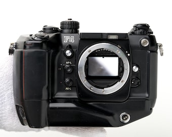 Nikon F4S SLR Film Camera - No Prism Finder - Waist Level Viewfinder Camera - Fully Working/Tested