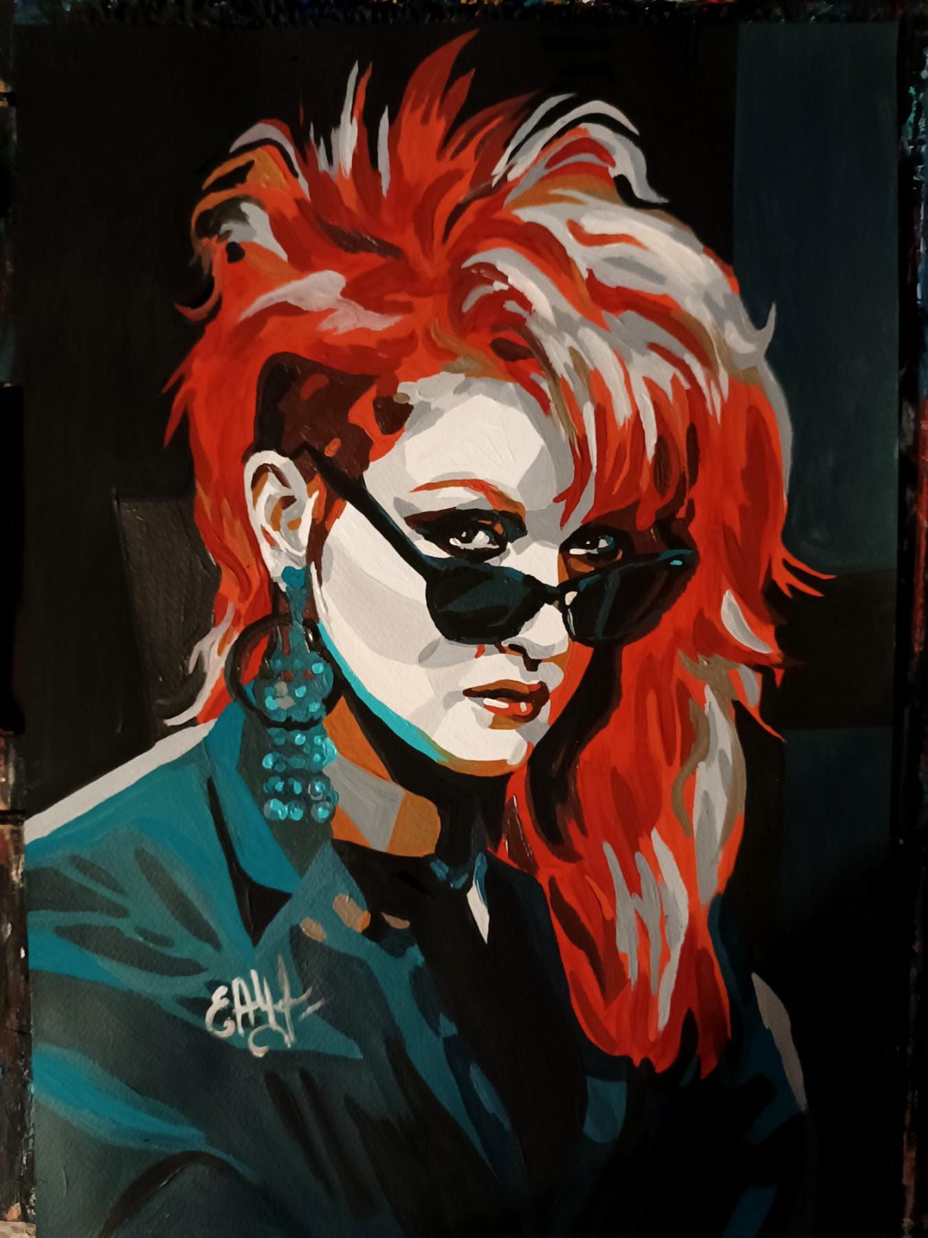 Cyndi lauper poster - Etsy 日本