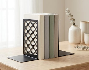 Sujetalibros de metal con diseño hueco de Castillo del Dragón, sujetalibros de fantasía para escritorio, organizador decorativo para libros