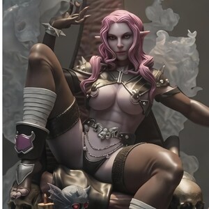 Summoner Of Spirits Eclipse STL File – Arcane Mage Statue – Instant Download