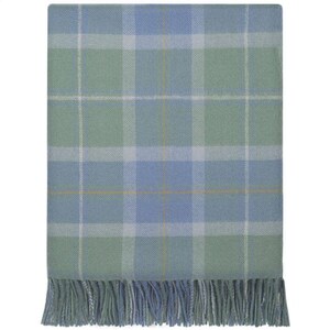 Scottish Borderland Weathered Tartan Blanket
