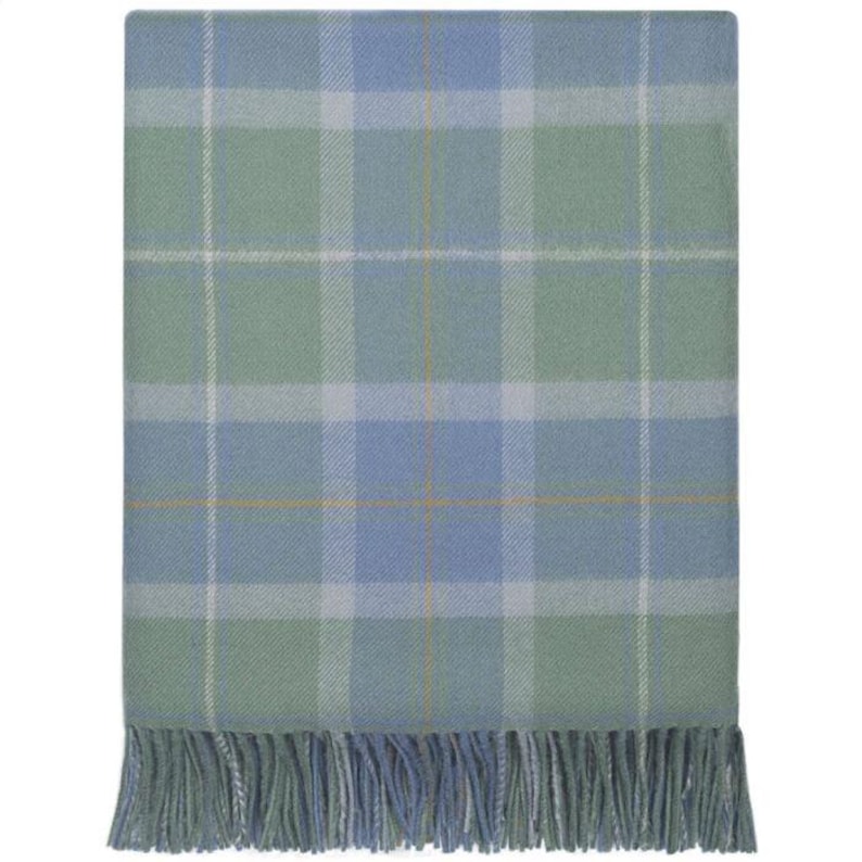 Scottish Borderland Weathered Tartan Blanket