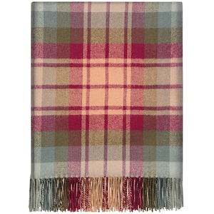 Auld Scotland Tartan Wool Blanket