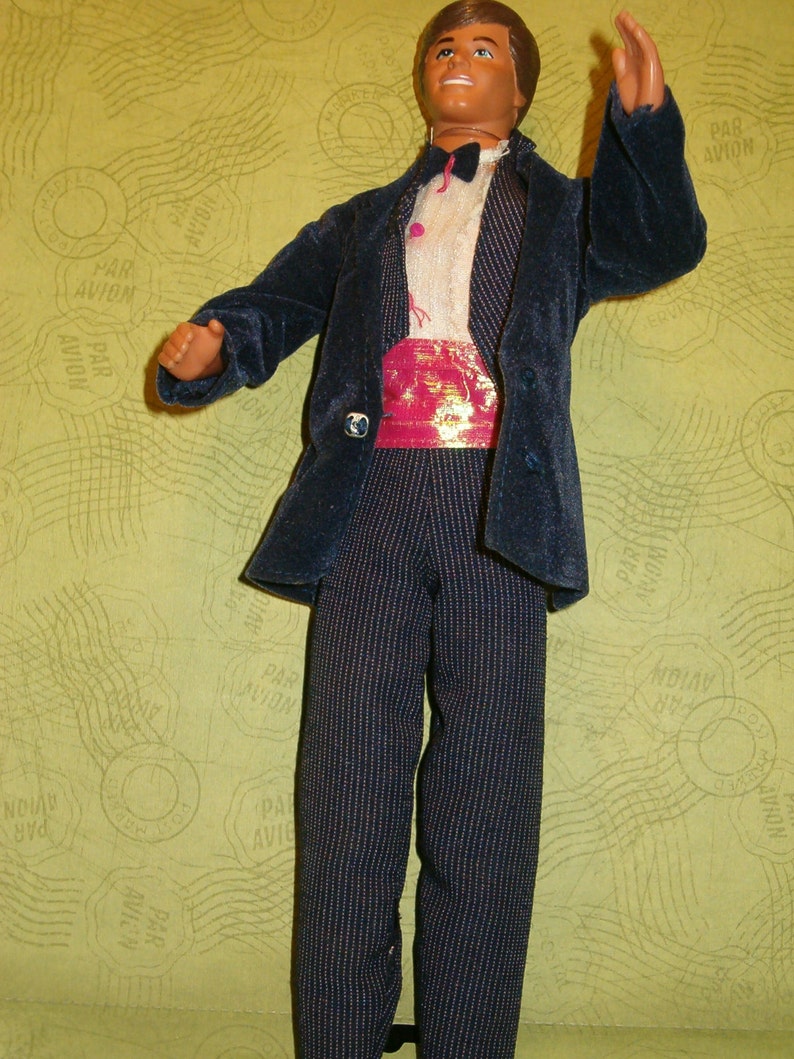 ken doll in a suit